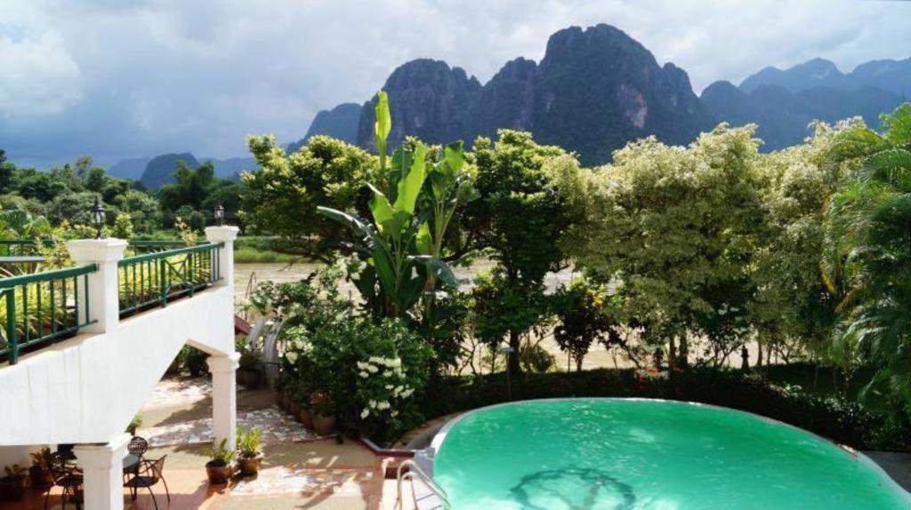 Vansana Hotel Vang Vieng Buitenkant foto